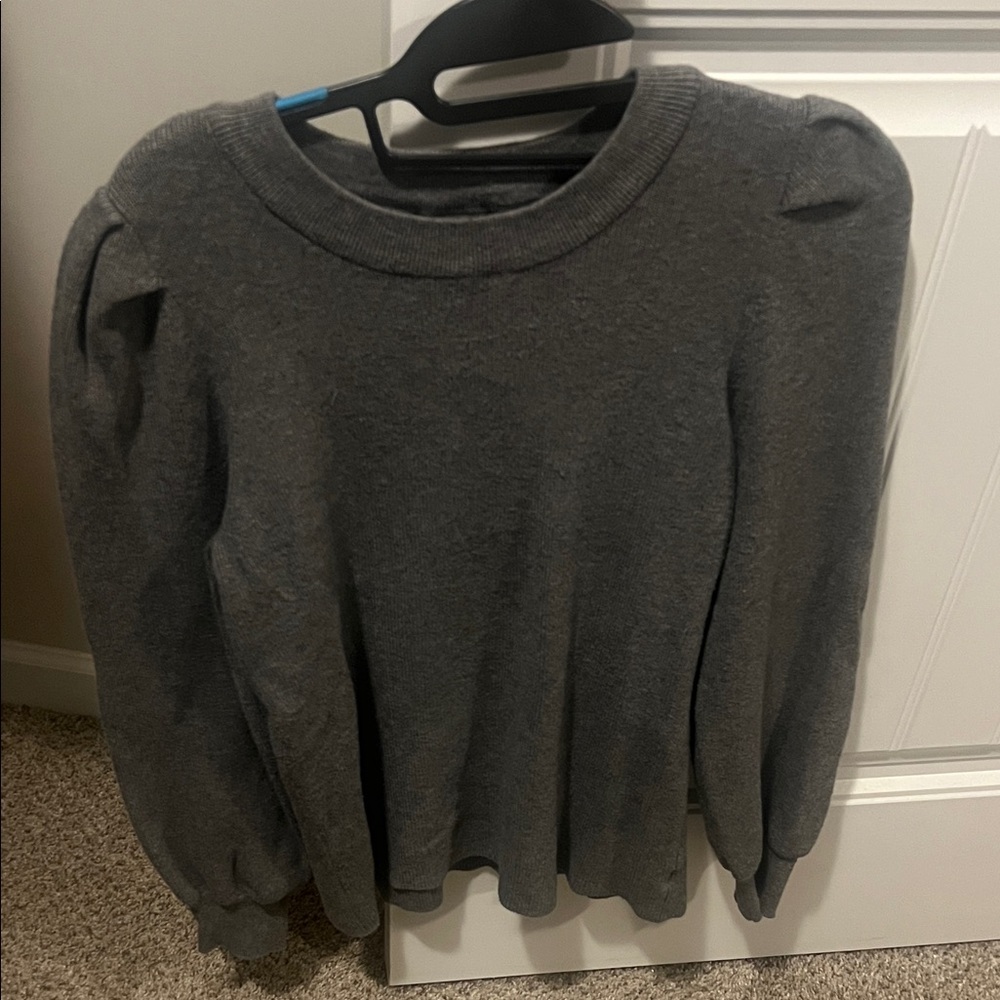The Limited Charcoal Knit Top